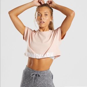 Gymshark crop tee